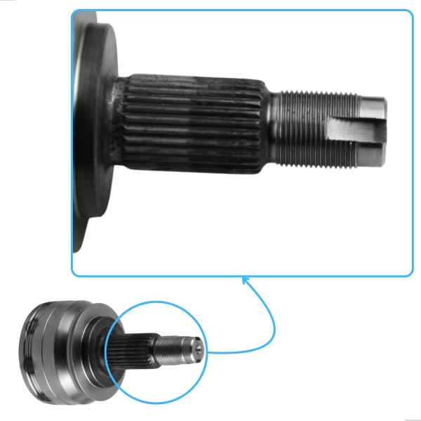 Homocinetica Roda Dianteira Toro 2.4 Flex 2018 A 2022 - [BAC14478]