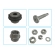 Jogo De Buchas Das Bandejas Dianteira Do Mercedes E190, E250, E280, E300, E320, E430 1991 A 2002 - [BAC70788]