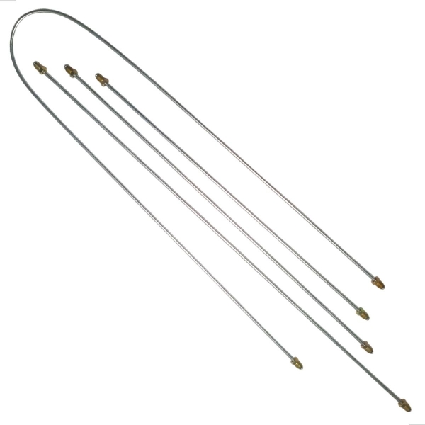 Kit de canos de freio GolSaveiroParatiVoyage 1981 a 2013 G1G2G3G4 (OBS: Não serve no GOL G5 - 6 Peças [BAC14891]