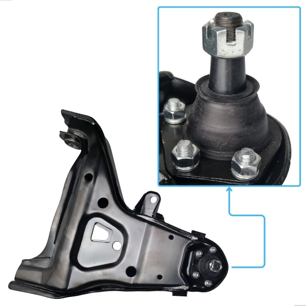 Bandeja Inferior Dianteira Completa Da S10, Blazer 4X4 2001 a 2011 Lado Esquerdo - [BAC11563]