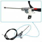 Cabo Do Freio De Mão Traseiro Do Etios Sedan 1.3, 1.5 16 V 2012 A 2018 Lado Esquerdo - [BAC11953]