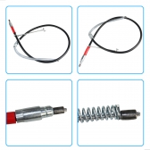 Cabo Do Freio Mao Traseiro Da F4000 4X4 2006 A 2012 Lado Esquerdo - [BAC10681]