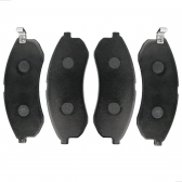 Jogo Pastilha Dianteira Freio Da L200 Sort 4X4 2003 A 2012 L200 Outdoor 4X4 2003 A 2012 L200 Savana 4X4 2008 A 2012 Pajero Sport 4X4 2003 A 2011