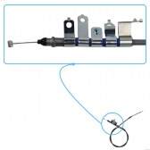Cabo Do Do Freio De Mão Traseiro L200 Triton 2007 A 2018 | 1ª GERAÇÃO Lado Esquerdo [BAC20053]