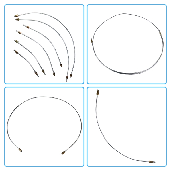 Kit de canos de freio Chevette 1973 a 1986 - 8 Peças [BAC14893]