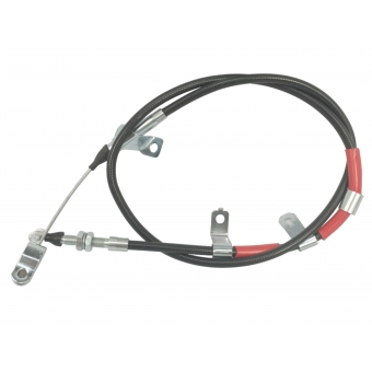 Cabo Do Freio De Mão Traseiro Do Hyundai Hr 2.5 8V 2007 A 2012 Lado Esquerdo Rodagem Simples - [BAC80738]