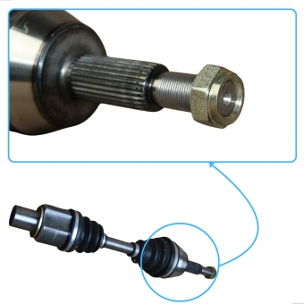 Semi Eixo Dianteiro Da Ranger 2003 A 2012 Lado Direito - [BAC28123]