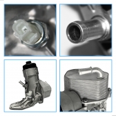 Resfriador De Óleo Do Motor Da Ranger 2.2 16V 3.2 20V Diesel 2013 A 2023, Troller 3.2 2015 A 2021 - [BAC13937]