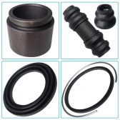 Jogo Pistão da Pinça Freio Dianteiro da L200 GL, GLS, Savana 4X4 96 a 2007 - [BAC14853]