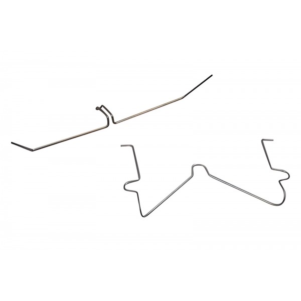 Jogo De Molas Da Pastilha Do Freio Dianteiro Da Hilux 2.8, 3.0 4X4 95 A 2004 - [BAC30190]