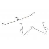 Jogo De Molas Da Pastilha Do Freio Dianteiro Da Hilux 2.8, 3.0 4X4 95 A 2004 - [BAC30190]