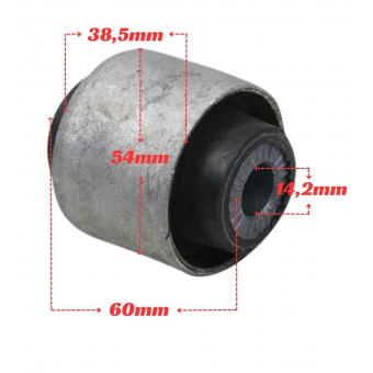 Bucha Maior Do Braço Traseiro Da Toro 4X2 2016 A 2020 - [BAC13598]