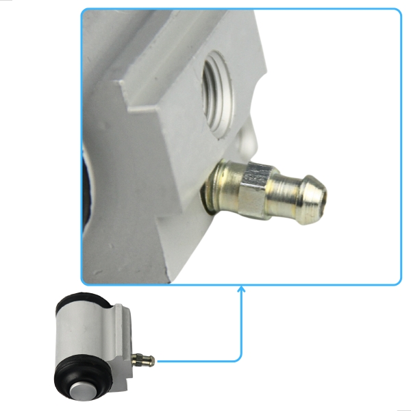 Cilindro Da Roda Traseira Do Fiesta, Ecosport 2003 A 2011 Palio, Siena, Strada 2001 A 2009 Sem Abs Direito Ou Esquerdo - [BAC21251]