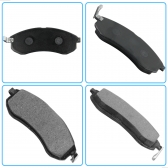 Jogo Pastilha Dianteira Freio Da L200 Sort 4X4 2003 A 2012 L200 Outdoor 4X4 2003 A 2012 L200 Savana 4X4 2008 A 2012 Pajero Sport 4X4 2003 A 2011