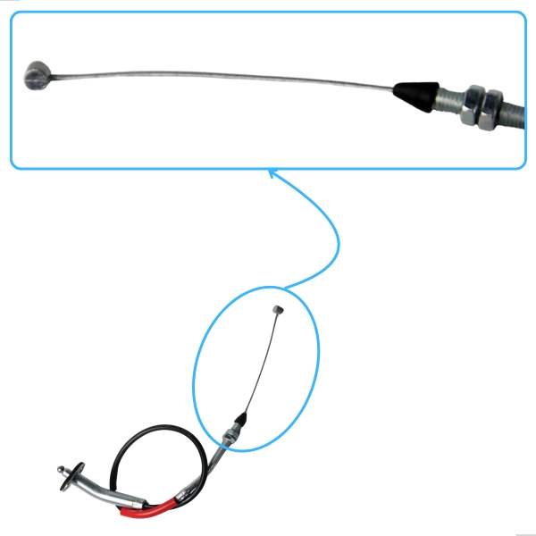 Cabo Do Acelerador L200 4X4 2001 A 2007 Quadrada Savana 2004 A 2007 Quadrada