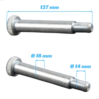 Parafuso Do Suporte Barra De Torção Suspensão Dianteira, Frontier, Xterra 2.8 Mwm 2003 A 2008 | Parafuso Lado Da Bandeja [MCP40108]