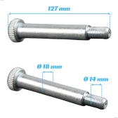 Parafuso Do Suporte Barra De Torção Suspensão Dianteira, Frontier, Xterra 2.8 Mwm 2003 A 2008 | Parafuso Lado Da Bandeja [MCP40108]