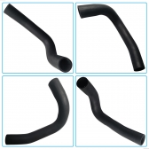 MANGUEIRA RADIADOR INF L200 GL, GLS 4X4 1997 A 2007 SAVANA QUADRADA  MANGUEIRA INFERIOR [BAC30471IM]