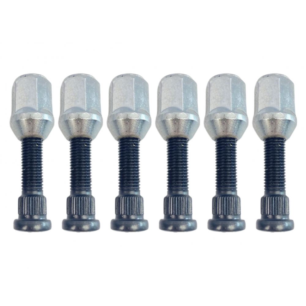Kit 6 Parafusos Com Porcas Roda L200 Outdoor 2010 2011 - [ML70096(X6)] - BAC70096NA(X6)