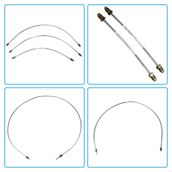 Kit de canos de freio Chevette 1987 a 1993 - 8 Peças [BAC14892]
