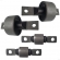 KIT BUCHA SUSPENSAO TRASEIRA CIVIC 1996 A 2000  KIT COMPLETO COM 16 BUCHAS [BAC14874NA]
