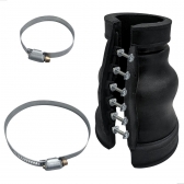 KIT COIFA CAMBIO FUSCA, VARIANT, KOMBI 1960 A 1996, BRASILIA 1973 A 1982  KIT: COIFA + ABRACADEIRA + PARAFUSO + PORCA [BAC14959NA]