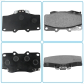 Jogo Pastilha Dianteira Da Hilux Sw4 2.8 4X4 1991 A 1995, Hilux 3.3 4X4 2001 A 2004, Hilux 2.8 4X4 1997 A 2001, Hilux 2.8 4X4 1992 A 1997 - [BAC5
