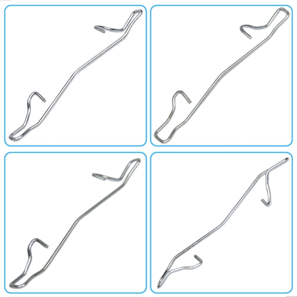 Jogo De Molas Da Pastilha Dianteira Do Fiesta Espanhol 1995 A 2014, Fiesta Endura 1.0, 1.3 8V Zetec 1.4 16V Rocam 1.0, 1.6 8V1996 A 2007, Fiesta