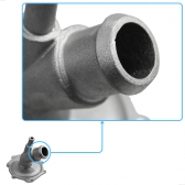 Carcaca Da Bomba DAgua Do Palio, Siena, Grand Siena, Strada, Idea, Toro, Renegada 1.6, 1.8 16V Motor Etorq - [BAC11263]
