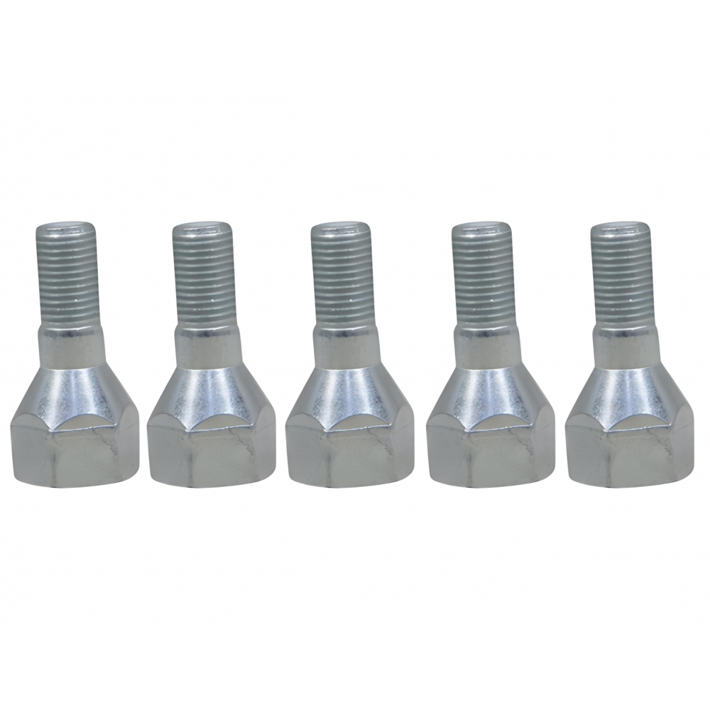 Kit 5 Prisioneiros Sem Porca Roda Aro 15 Ducato 2015 2016 - [ML40109(X5)] - BAC40109NA(X5)