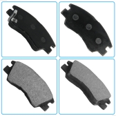 Jogo Pastilha Dianteira Freio Da L200 4X4 1992 A 1997 L200 4X4 1997 A 2006 L200 Savana 2004 A 2007 - [BAC51009]