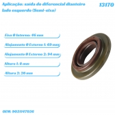 Retentor Lateral Do Diferencial Da Hilux 2012 A 2022 - [BAC13170]
