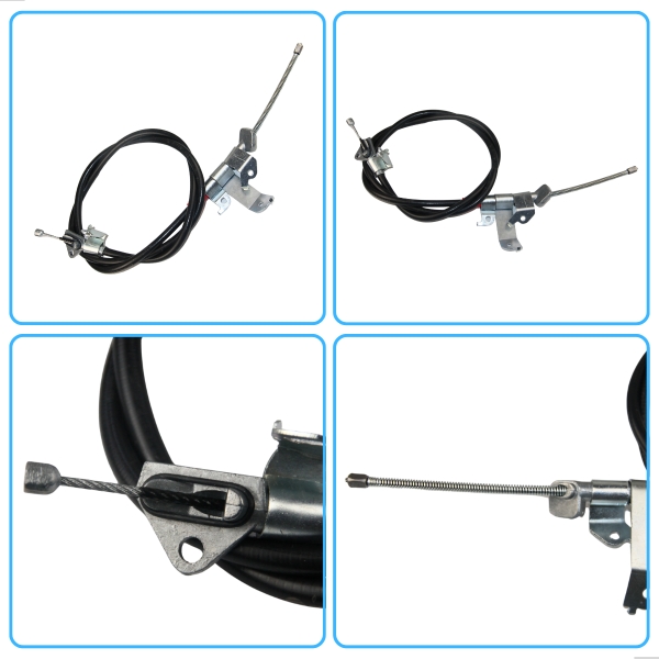 Cabo Do Freio De Mão Traseiro Do Etios Sedan 1.3, 1.5 16 V 2012 A 2018 Lado Esquerdo - [BAC11953]