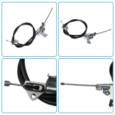 Cabo Do Freio De Mão Traseiro Do Etios Sedan 1.3, 1.5 16 V 2012 A 2018 Lado Esquerdo - [BAC11953]