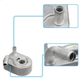 Resfriador De Óleo Fiesta 1.6 16V 2008 A 2013, Ecosport 2012 A 2018, Ford Focus, Volvo S60 V60 1.6, Ford B-Max 2012 A 2018 - [BAC14723]
