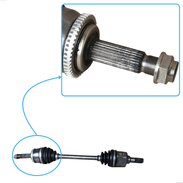 Semi Eixo Dianteiro Completo Do Hb20 1.6 2011 A 2017 Lado Esquerdo - [BAC82153]