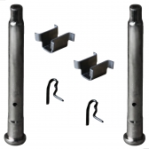 Jogo De Pinos Da Pastilha Do Freio Dianteiro Da D20 93 A 97 Silverado 97 A 2002 F1000 94 A 98 - [BAC30193]