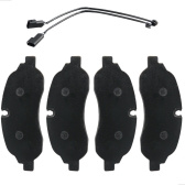 Jogo Pastilha Dianteira Freio Da Transit 2022 A 2025 - [BAC51005]