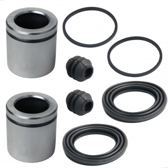 Pistão Pinca Freio Diant F250, F350, F4000 1999 A 2012 Diant F350, F4000 99 A 2012 Traseiro Kit Com 2 Pistoes Completo 53,85 Mm - [BAC14729]
