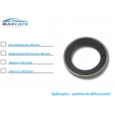 Retentor Do Pinhão Traseiro Da Daily 3510 2000 A 2007 - [BAC47109]