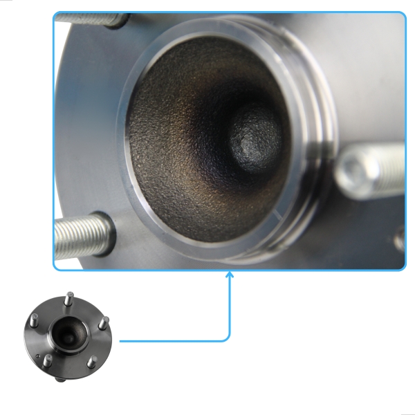 Cubo Da Roda Traseira Do Civic 2017 A 2020 - [BAC11630]