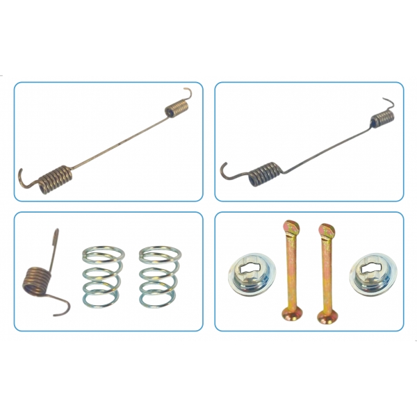 Jogo Molas Sapatas Freio Traseiro Completo Duster 1.62.0 16V 2011 A 2019 Oroch 2015 A 2022 - [BAC14549]