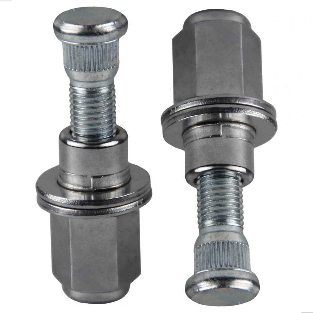 Parafuso Com Porca Cromada Da Roda Dianteira Hilux 2005 A 2021 [BAC70186]