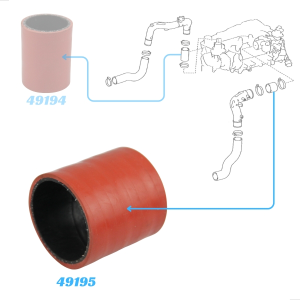 Mangueira Da Turbina Da Hilux 2005 A 2015 - [BAC49195]