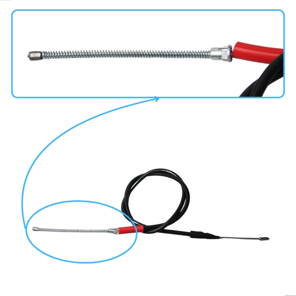 Cabo Do Freio Mao Traseiro Da Master 2000 A 2012 Chassi Curto - [BAC20721]
