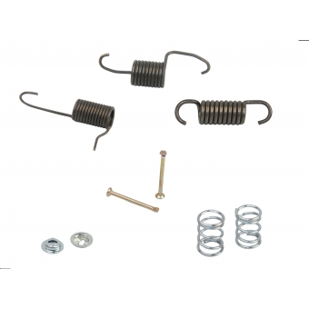 Jogo De Molas Da Sapata Do Freio Traseiro Da L200 Gl, Gls, Savana 4X4 97 A 2007 Lado Esquerdo - [BAC30228]