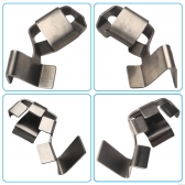 JG MOLAS PASTILHA FREIO DIANT S10, BLAZER 4X4 1998 A 2011  SISTEMA BENDIX  JOGO COM 4 PECAS PARA 1 LADO [BAC14866NA]