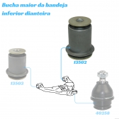 Bucha Da Bandeja Inferior Dianteira Da Hilux 2005 A 2015 - [BAC13502]