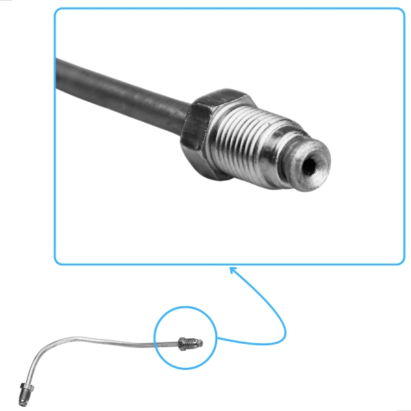 Cano Tubo Do Freio Dianteiro Hilux 2005 A 2015 - [BAC11503]