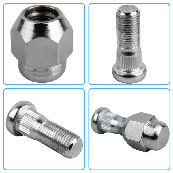 Parafuso da roda DIANT/TRAS completo Da Frontier, Xterra 2.8 Mwm 2003 A 2007 - [BAC70306]